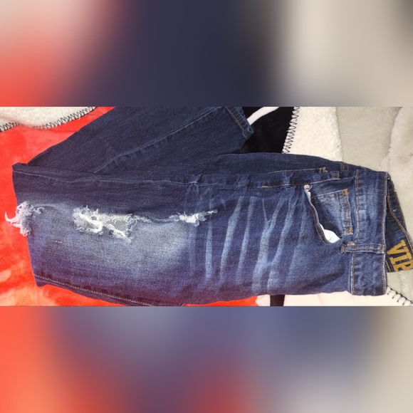 VIP Jeans size 17/19 in dark navy blue skinny - Picture 4 of 5